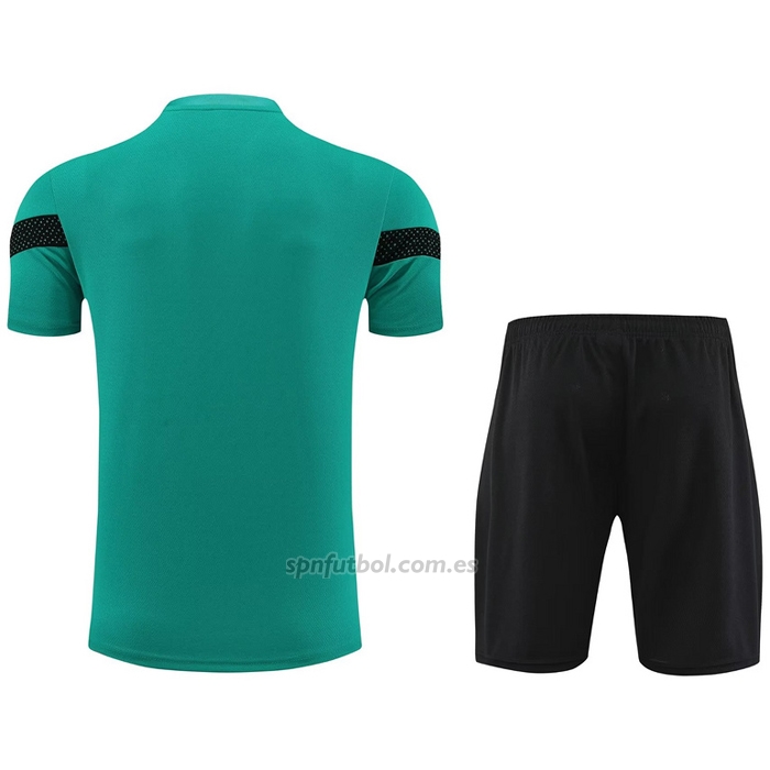 Chandal del Senegal Manga Corta 2023-2024 Verde - Pantalon Corto